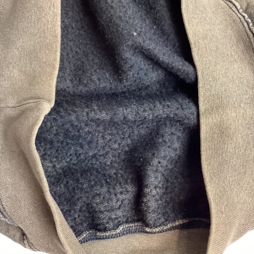 Harley Davidson Sweatshirt Lummus Asheville Brown Acid Wash Eagle Gene Small 108 - Picture 9 of 9
